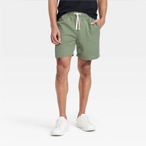 Goodfellow & Co Men's Vintage 7" Elevated Washed Pull-On Shorts